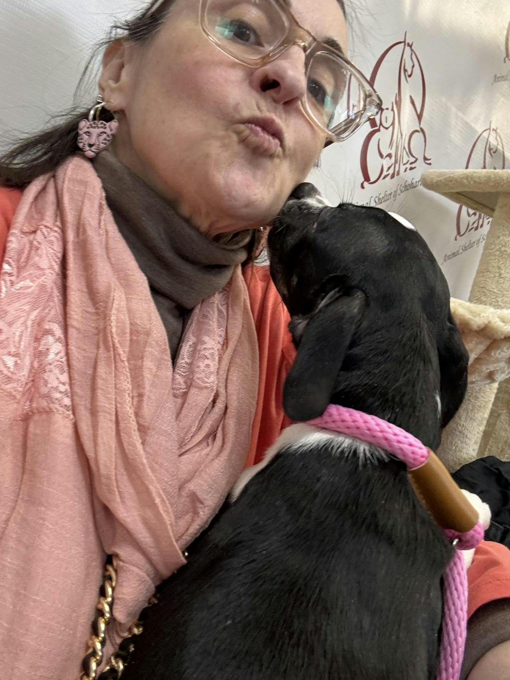 Champagne Pink Scarf