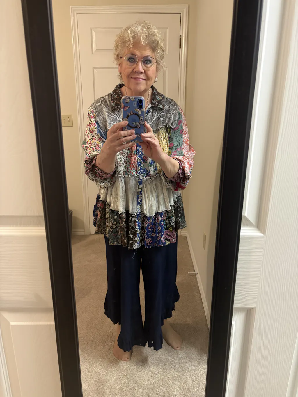 Juniper Slate Blouse