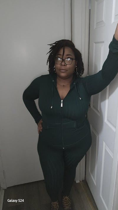 Zipper hoodie leggings set (One Size Fits Most sizes 2-22)