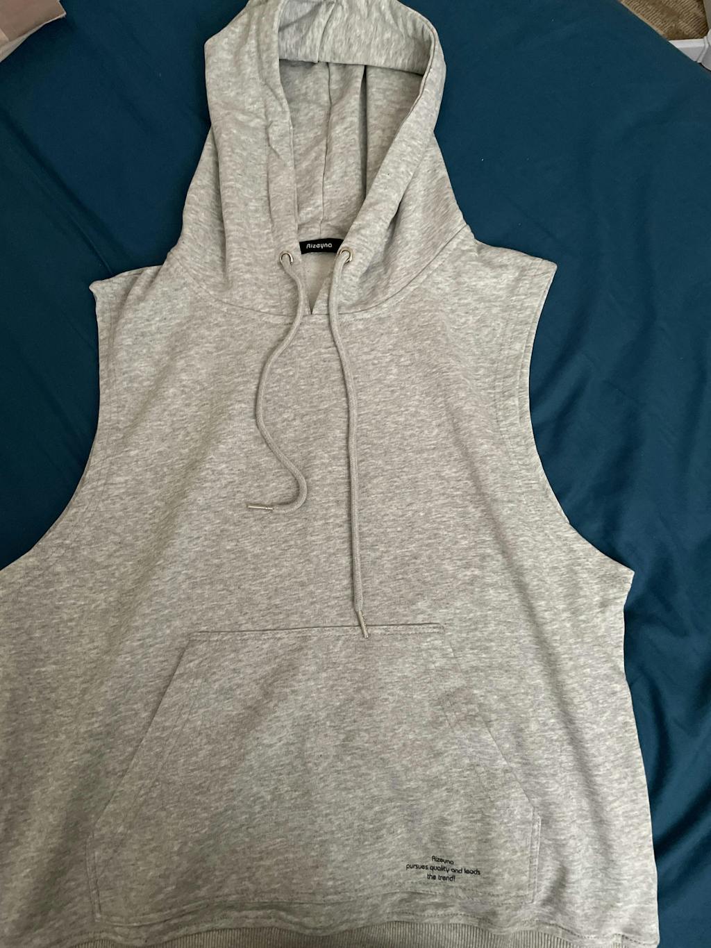 Grey Sleeveless Hoodie Sunoo Enhypen Fashion Chingu