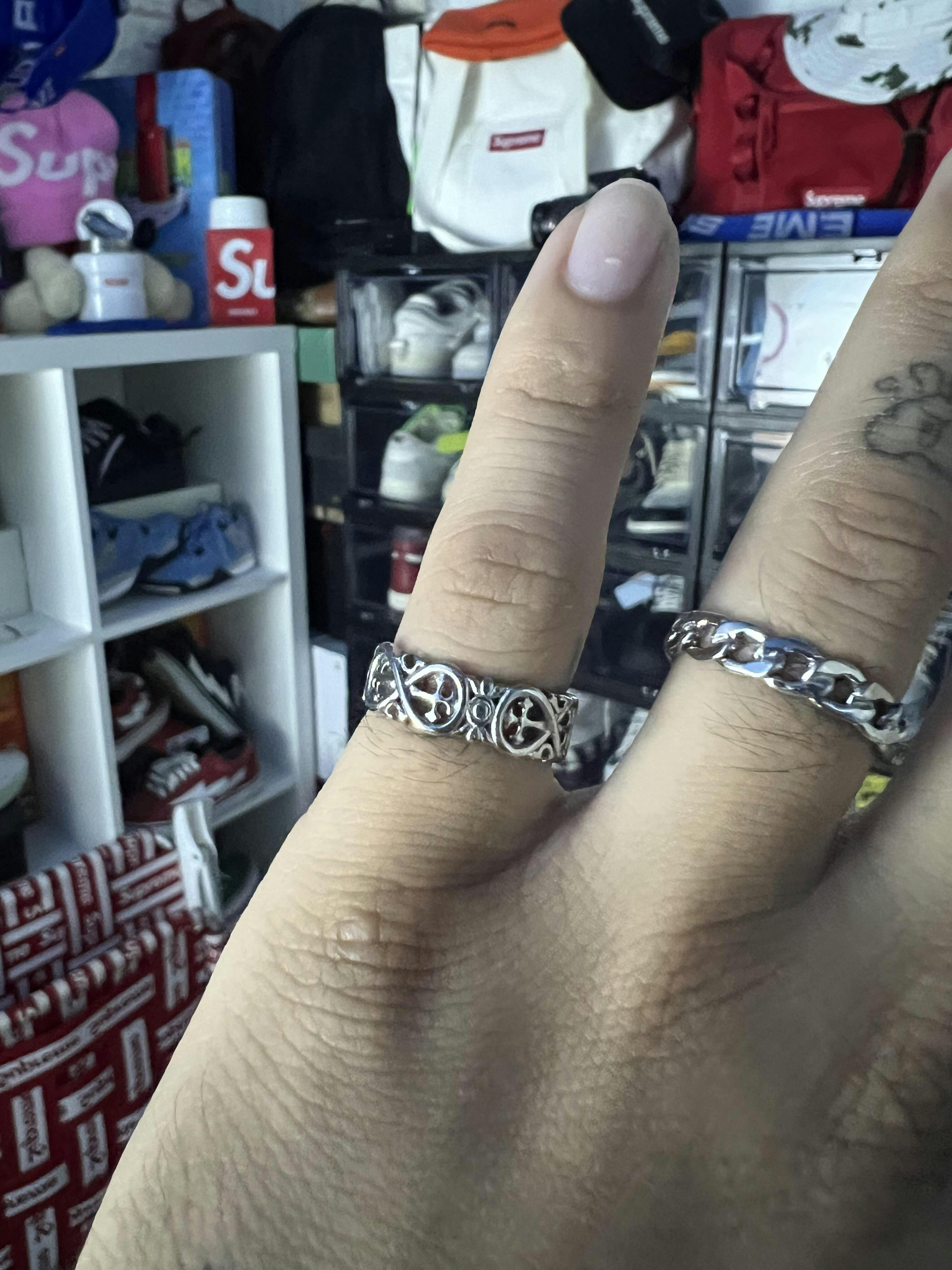 Silver Infinite Crosses Ring Fashion Jewelry by Yordy.