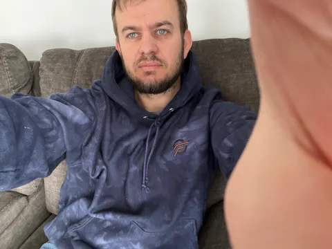 Super Heavyweight embroidered logo Tie-dye Hoodie Navy