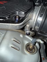 Titanium Hardware Turbocharger Water Pipe Kit - Honda K20C1 Engine