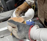 GOLD Sanding Discs Ceramic 125mm 8 Holes 50 pieces