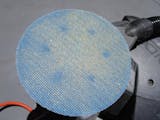 Net Sanding Disc CeraMesh 150mm, Anti-clogging Dust-free Ceramic Mesh Discs Blue 50-pack