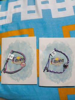 2 Pulseras Tejidas a Mano con Foto Personalizadas