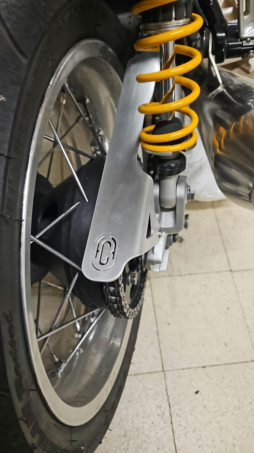 Protection de Chaîne | Triumph Thruxton Modern Classic