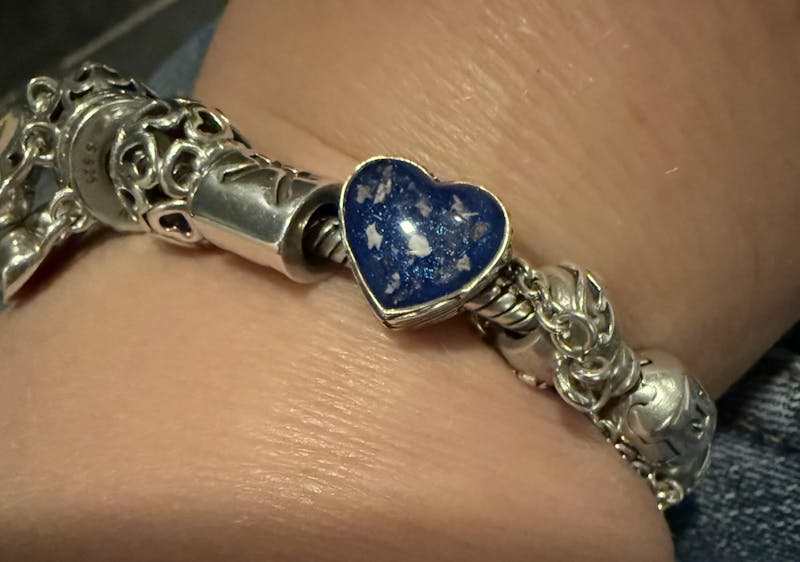 Angel Wings Ashes Charm