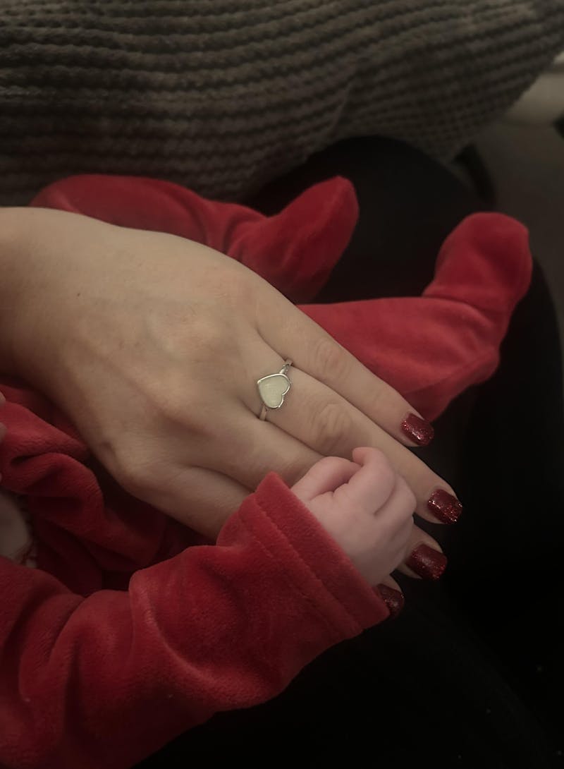 Heart Breast Milk Ring