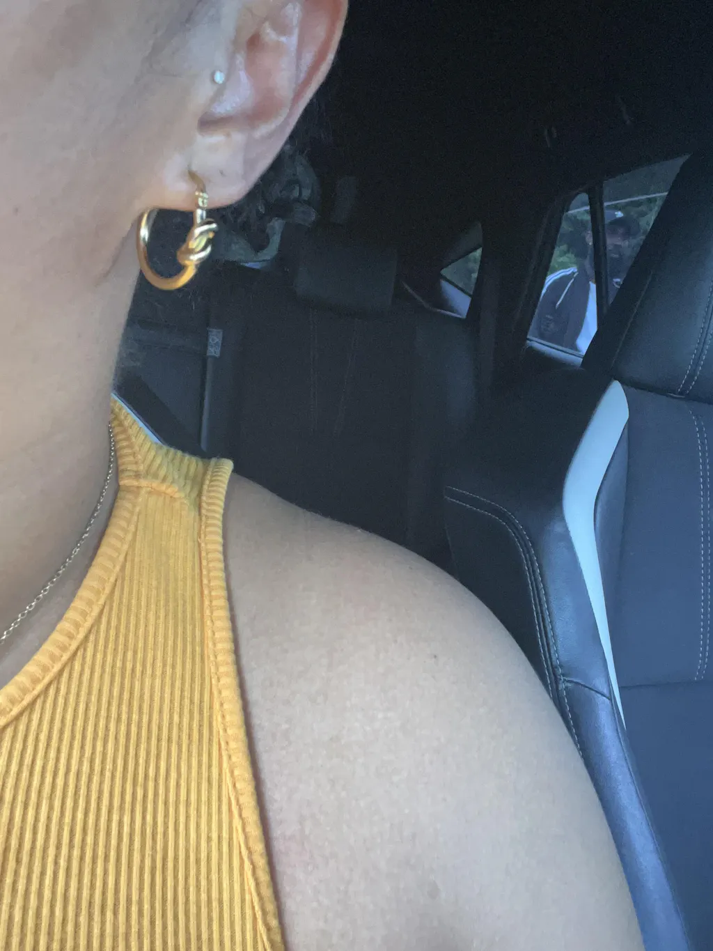 Women's Stainless Steel Knotted Hoop Earrings