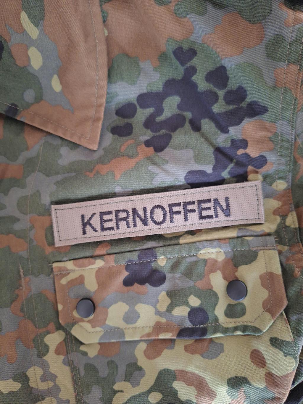 Namensband 5er Set oliv