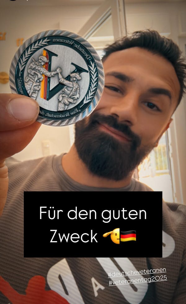 "Veteranentags" Spenden-Coin (2025)