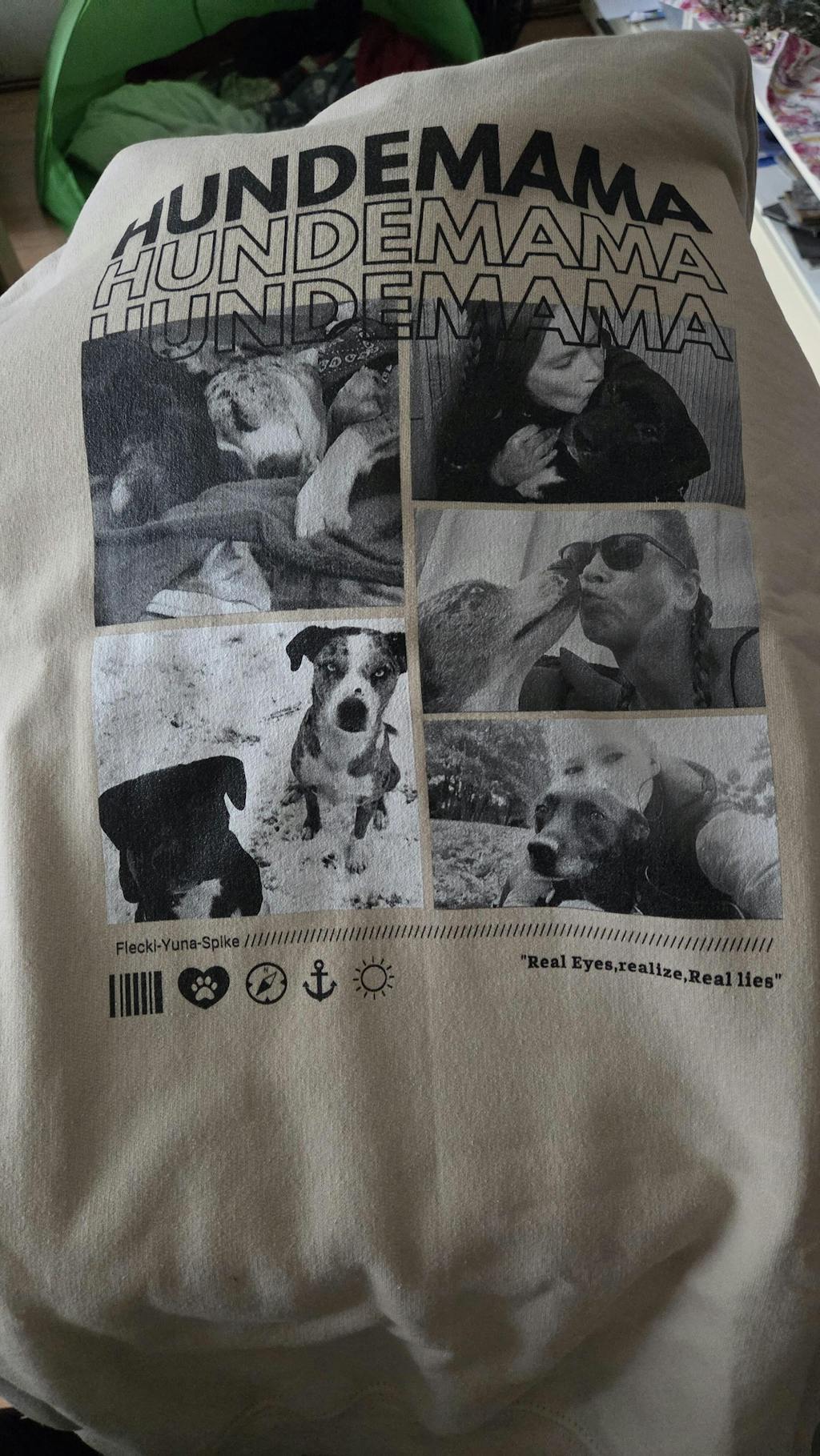 Personalisierter Hoodie "Seelenhund" - Backprint