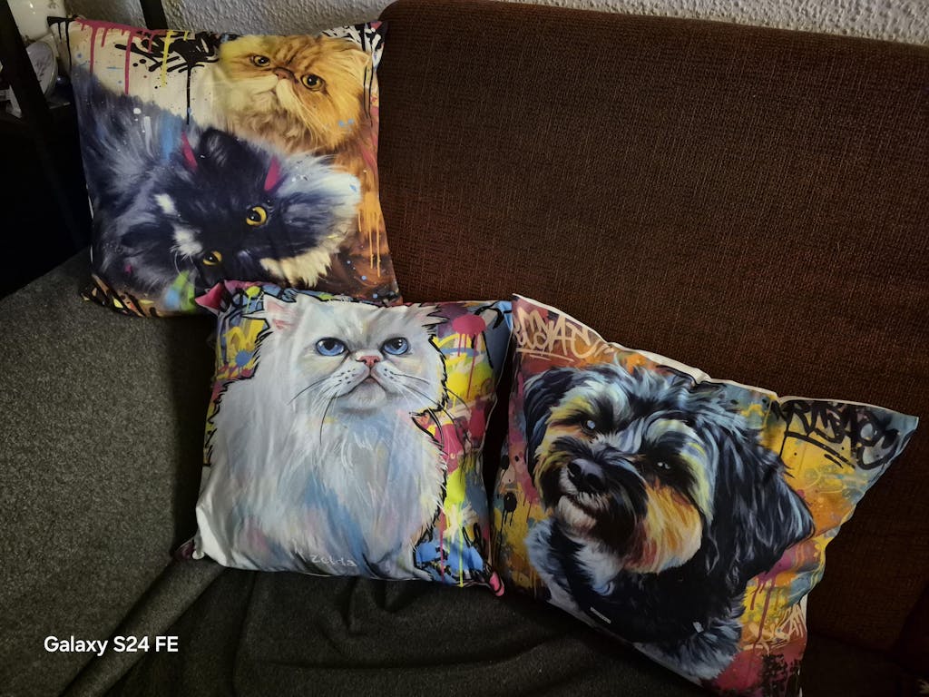 Personalisiertes Kissen - "Street-Art"