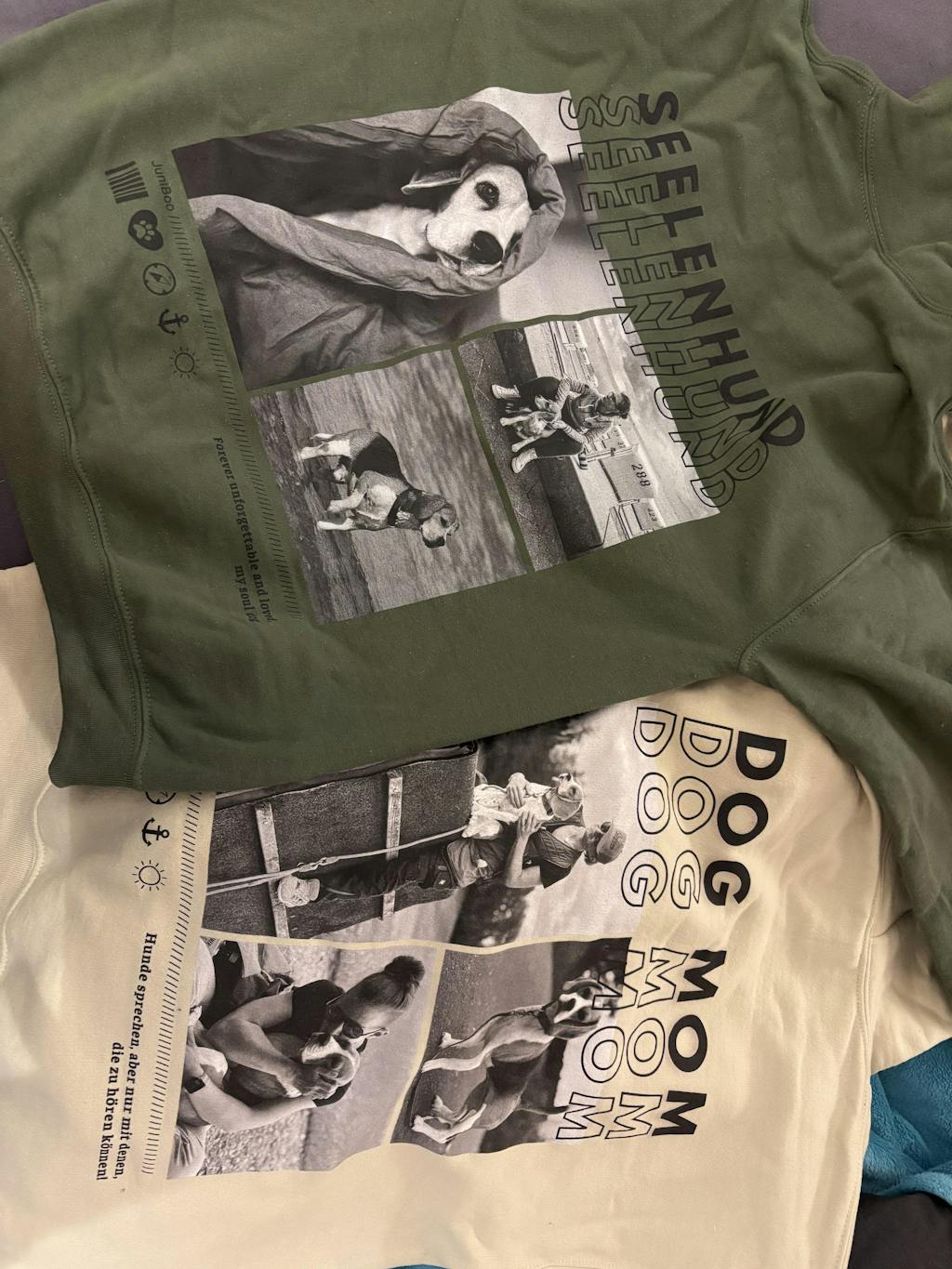 Personalisierter Hoodie "Seelenhund" - Backprint