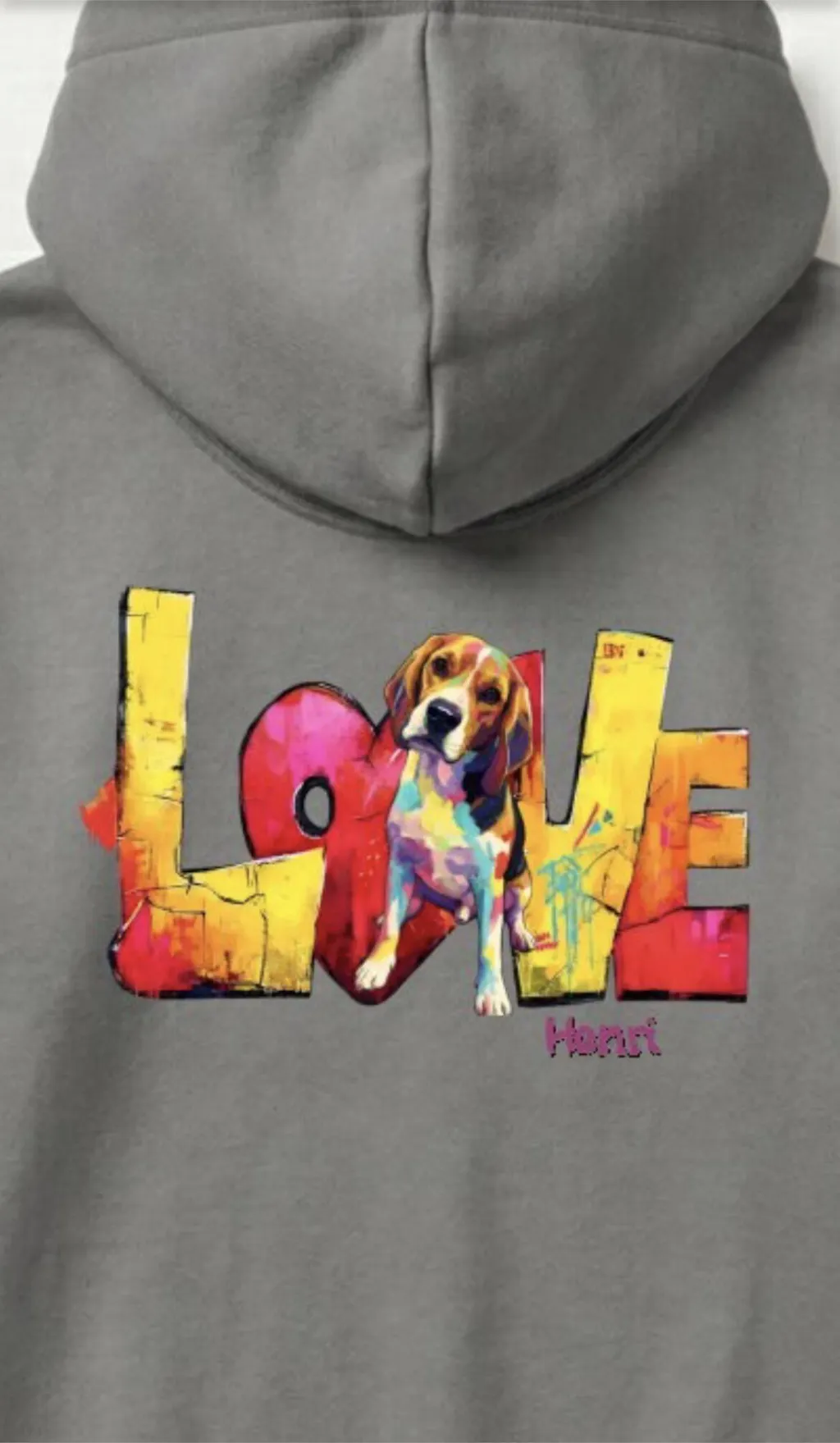 Personalisierter Zipper "Love" - Unisex