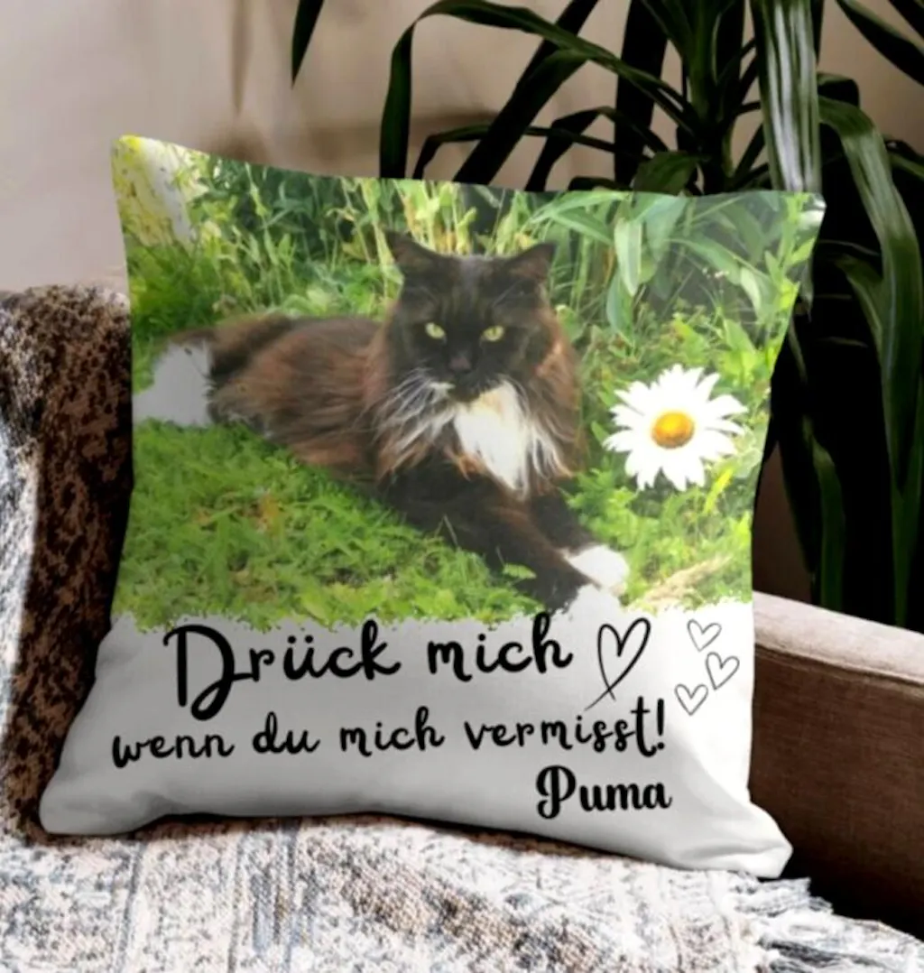 Personalisiertes Kissen - Drück mich