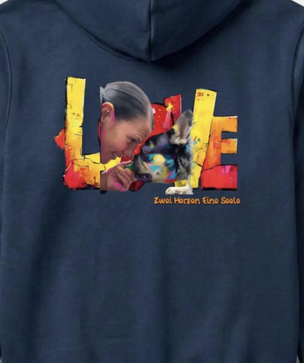 Personalisierter Zipper "Love" - Unisex