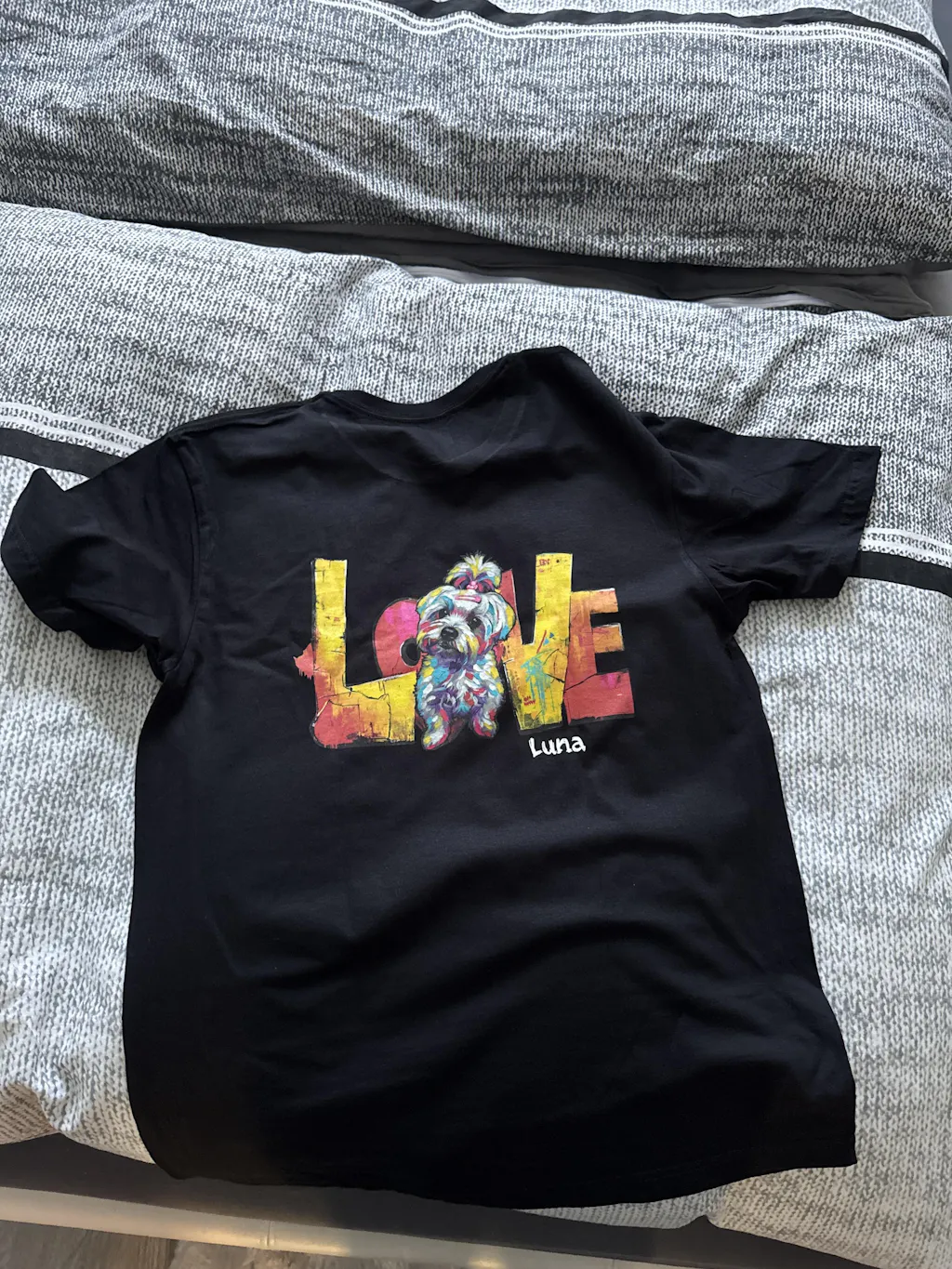 Personalisiertes T-shirt "Love"