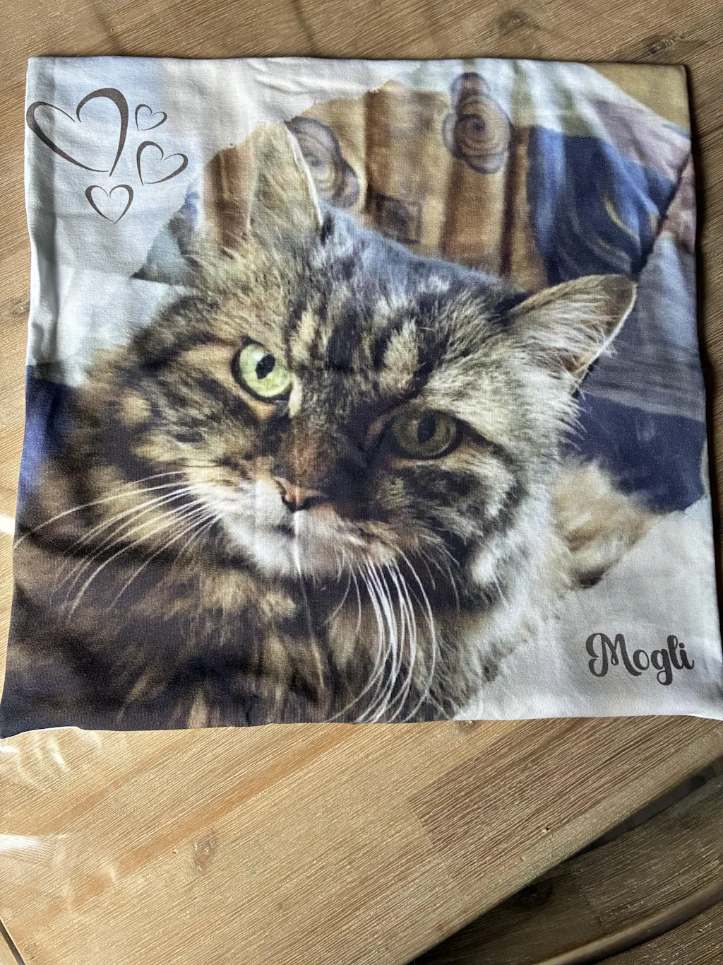 Personalisiertes Kissen -  Kissen mit deinem Liebling drauf