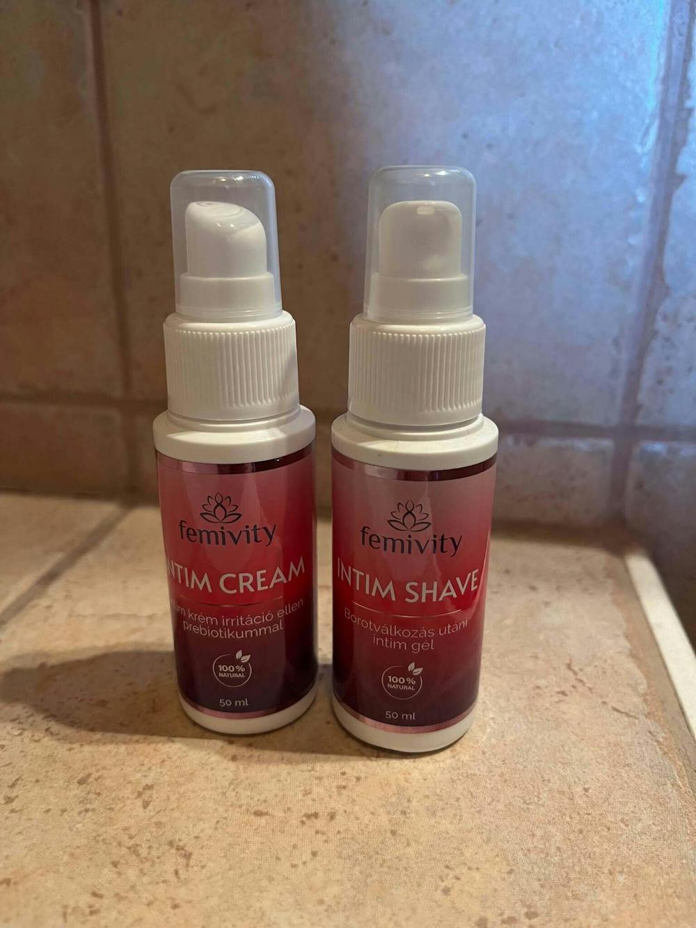 Intim shave - Borotválkozás utáni intim gél 50 ml