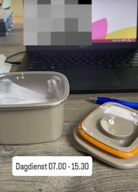 Femme Vitale Meal Prep Bakjes - Lekvrij, Luchtdicht & BPA vrij - Vershoudbakjes 4 Stuks - 300 ml, 500 ml, 700 ml, 1100 ml - Khaki