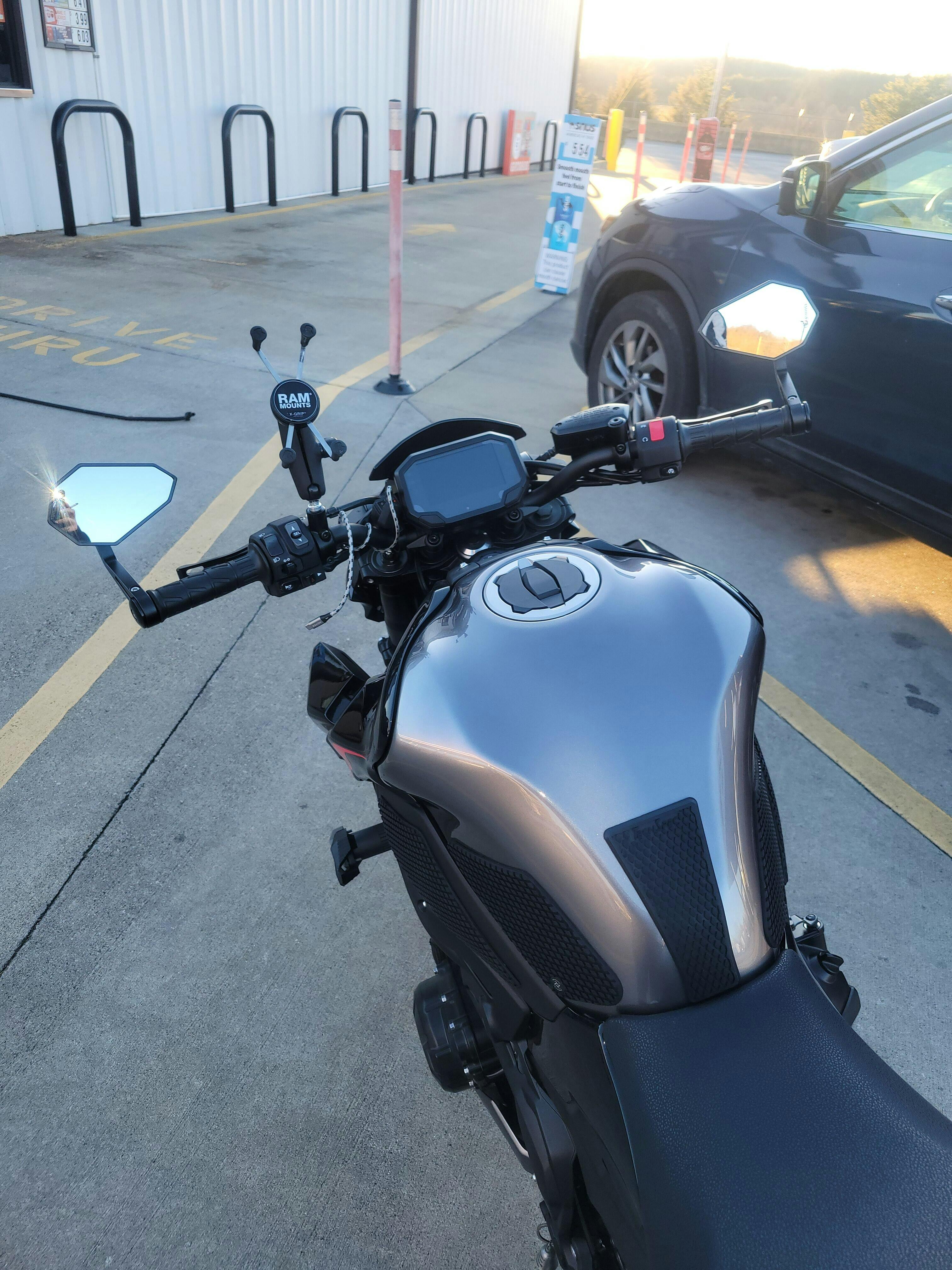 Espelho de extremidade da barra da motocicleta FENRIR EMARK para