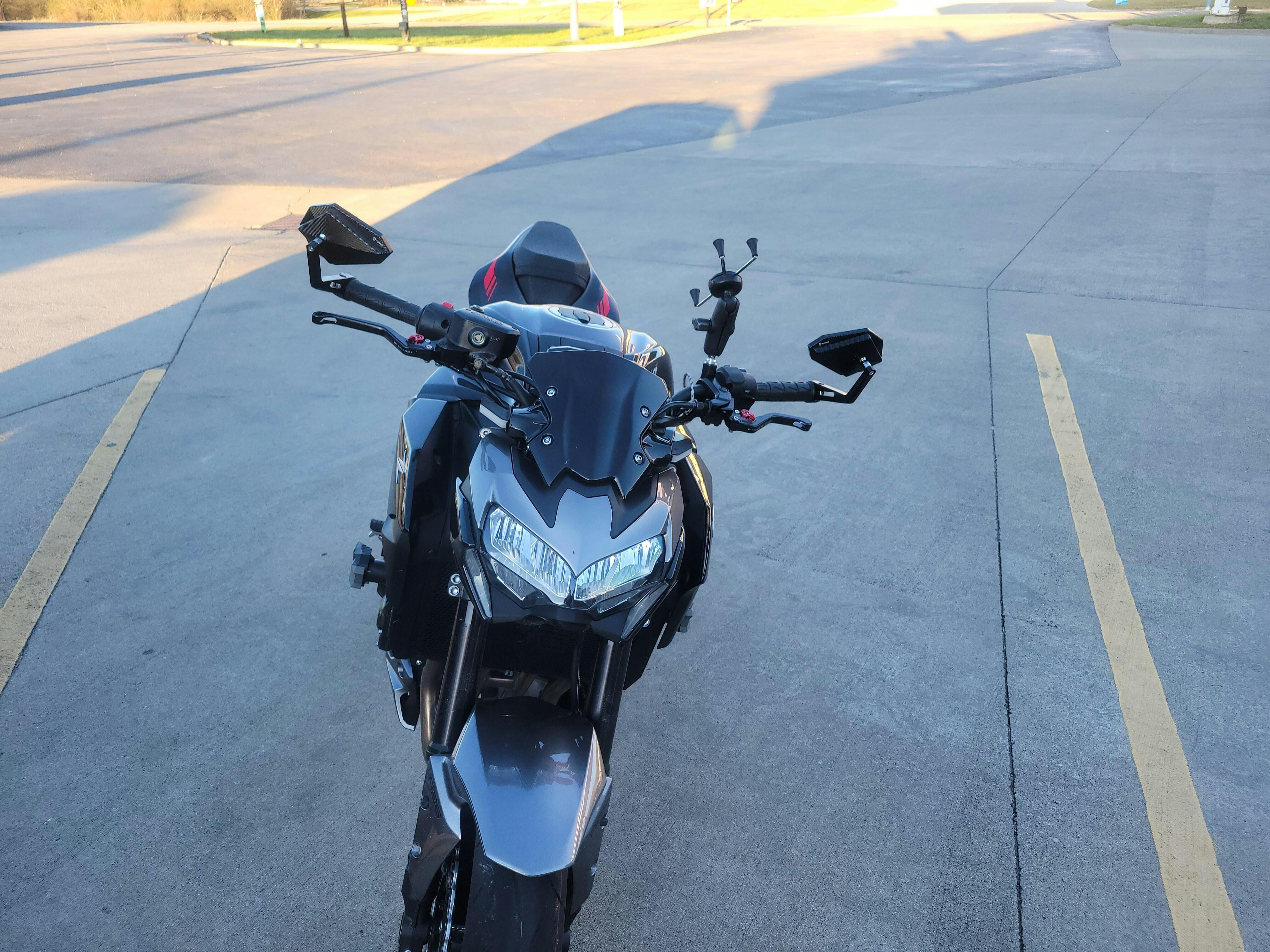FENRIR EMARK バイク バーエンドミラー カワサキ Z1100 Z1000 Z900