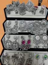 SET OF 12 ETHINC EARRINGS WITH PERSONALISED JEWELLERY BOX