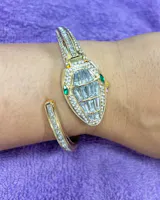 Lunar Snake Bracelet Watch