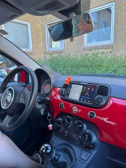 Autoradio per Fiat 500s 7" | 2007-2014 | Android | Bluetooth | CarPlay | Android Auto | 4GB/8GB Ram