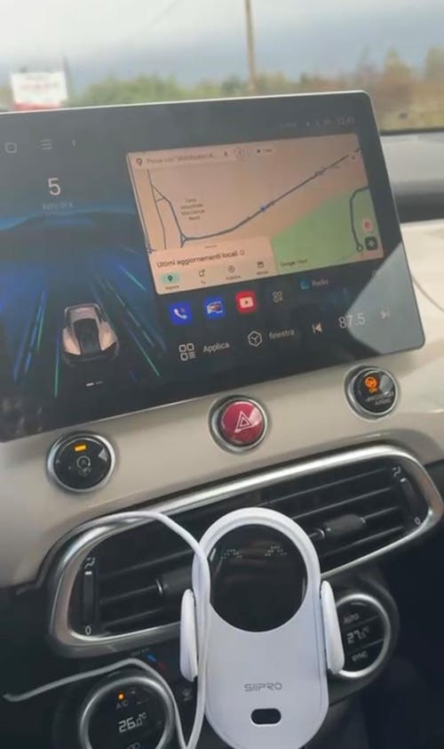 Autoradio per Fiat 500x 11.5" | 2014-2022 | Android | Bluetooth | CarPlay | Android Auto | 4/64GB Ram