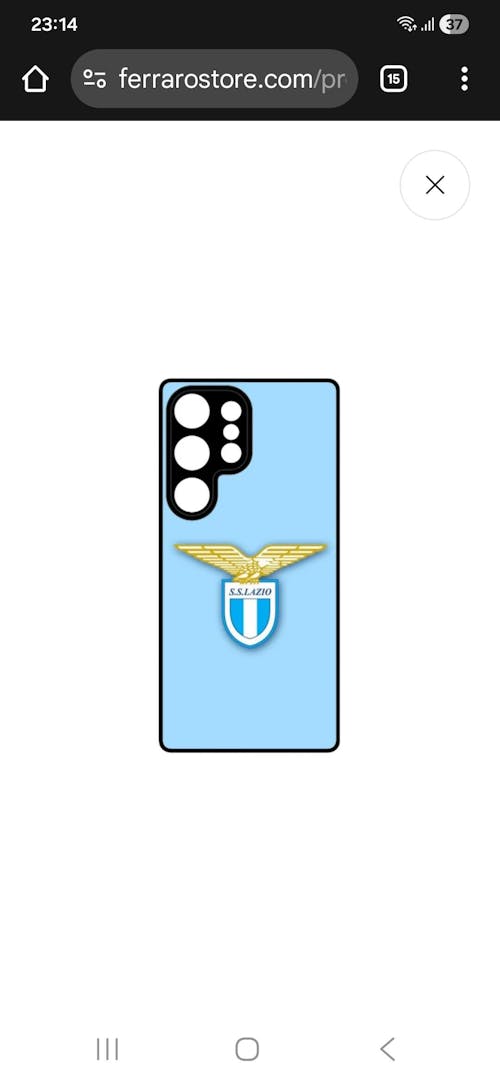 Cover Samsung, Stemma Lazio