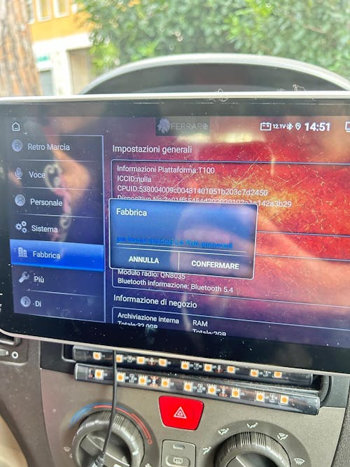 Autoradio per Fiat Idea | Lancia Musa 10" | Dal 2003> | Android | Bluetooth | CarPlay | Android Auto | 2GB/6GB/8GB Ram