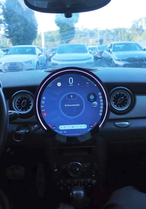 Autoradio per Mini Cooper R51, R56, R57, R58, R60, R61 11.7" | 2007-2014 | Android | Bluetooth | CarPlay | Android Auto | 8/128GB Ram