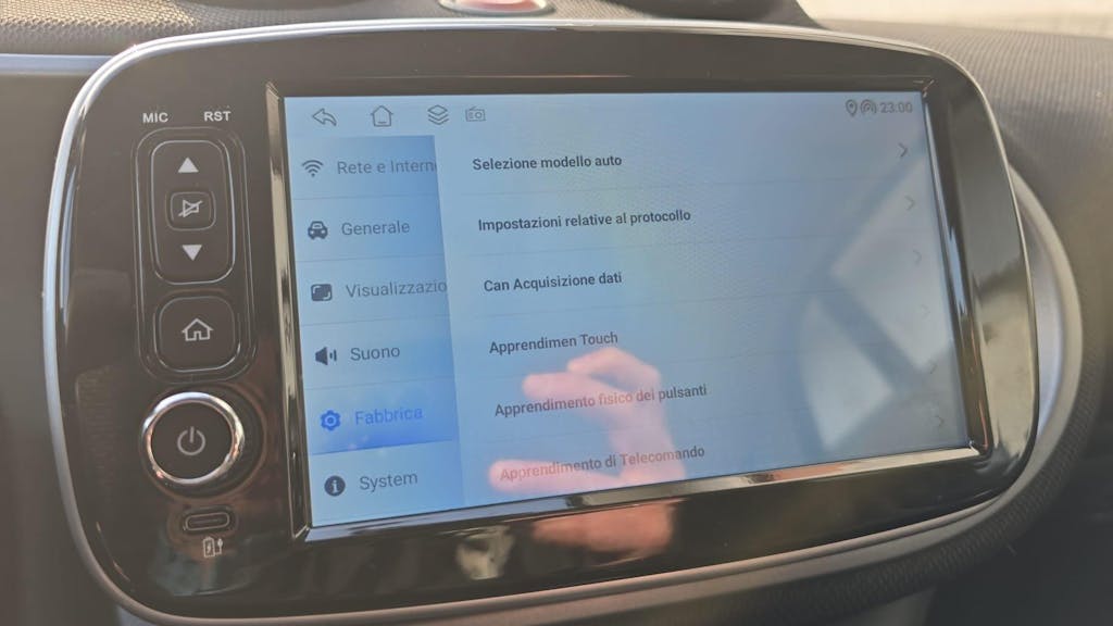 Autoradio per Smart 453 8" | 2014-2020 | Android | Bluetooth | CarPlay | Android Auto | 2GB/4GB Ram