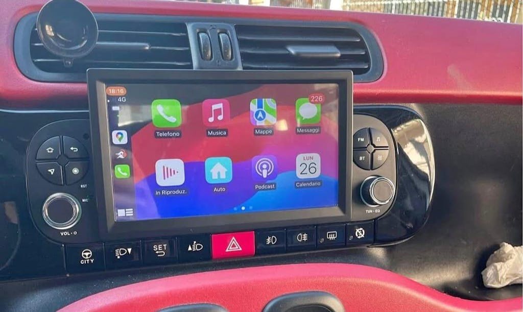 Autoradio per Fiat Panda 3a Serie 7" | Dal 2013> | Android | Bluetooth | CarPlay | Android Auto | 2GB/4GB/6GB/8GB Ram