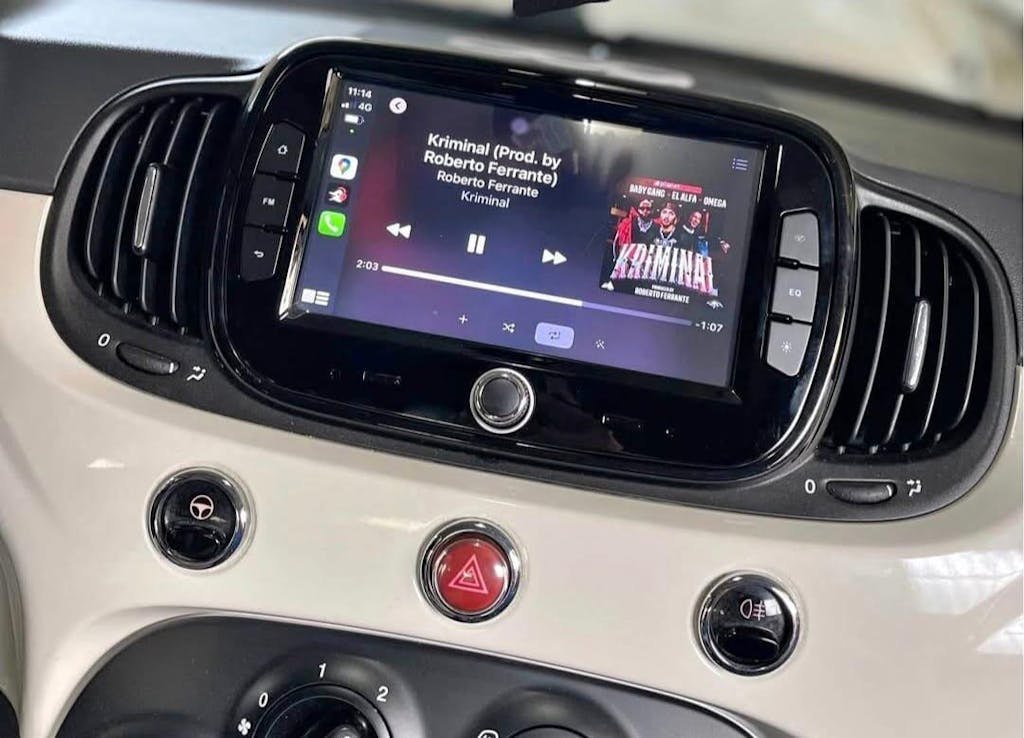 Autoradio per Fiat 500s 7" | 2016-2019 | Android | Bluetooth | CarPlay | Android Auto | 4GB/6GB/8GB Ram