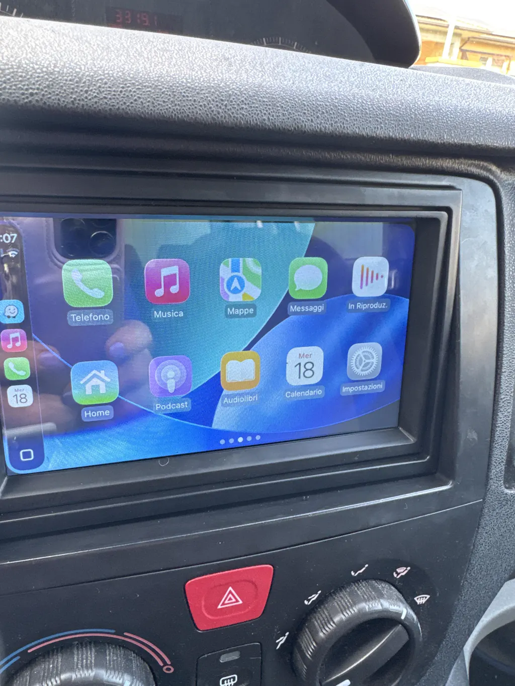 Autoradio per Fiat Idea | Lancia Musa 7" | Dal 2003> | Bluetooth | Radio | USB | CarPlay | Android Auto