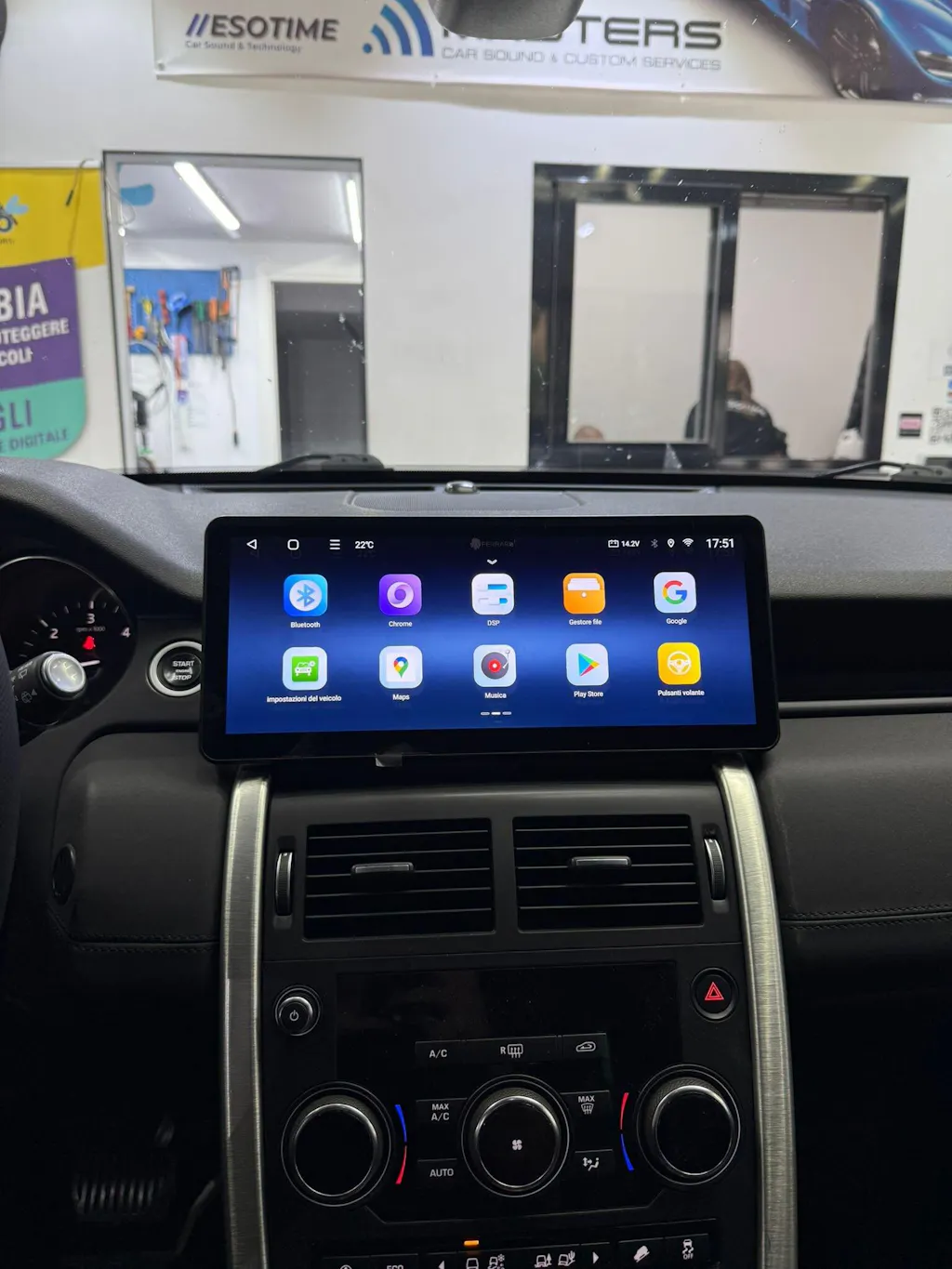 Autoradio per Land Rover Discovery Sport 12.3" | 2015-2019 | Android | Bluetooth | CarPlay | Android Auto | 4/64GB Ram