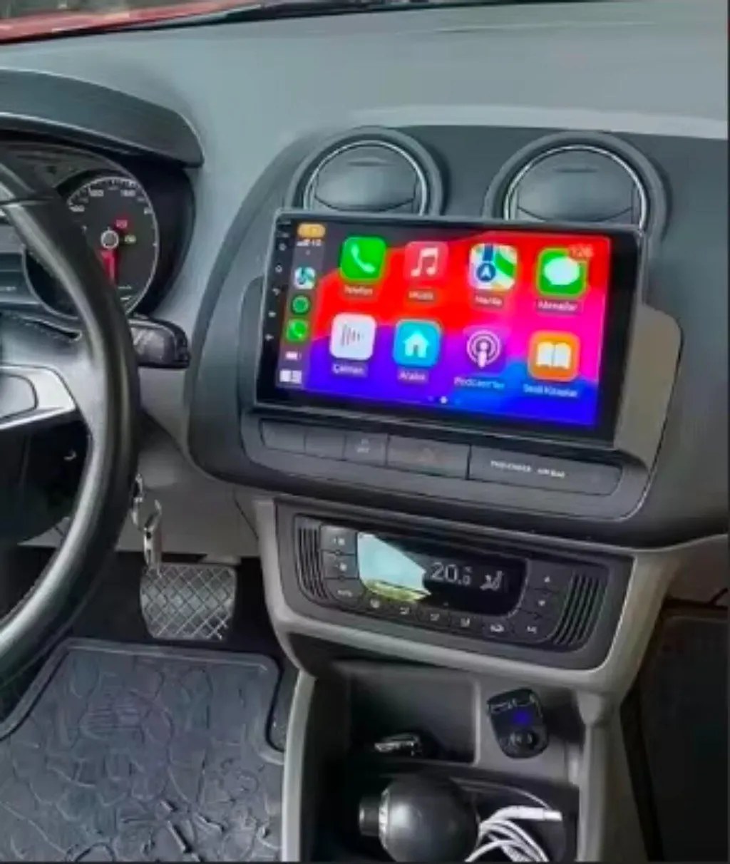 Autoradio per Seat Ibiza 6 9" (2008-2017) Android, Bluetooth, CarPlay, Android Auto, 2GB/4GB/6GB/8GB Ram