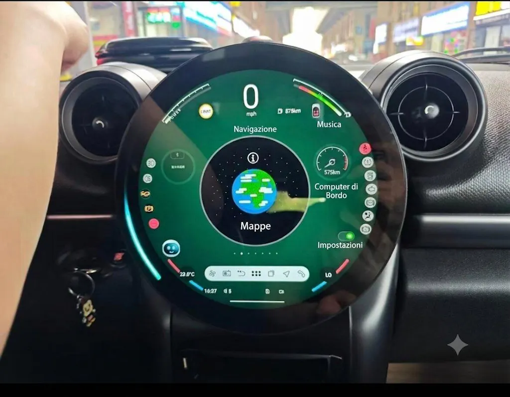 Autoradio per Mini Countryman R60 11.7" (2010-2017) Android, Bluetooth, CarPlay, Android Auto, 8/128GB Ram