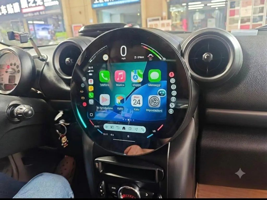 Autoradio per Mini Countryman R60 11.7" (2010-2017) Android, Bluetooth, CarPlay, Android Auto, 8/128GB Ram