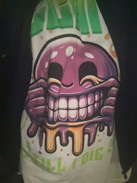 "Techno till I die" Oversized Rave Techno T-Shirt (Frontprint)