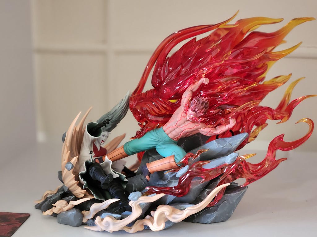 SKY TOP STUDIO NARUTO BATTLE SERIES, NIGHT GUY VS MADARA [SOLD OUT