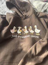 Bookish goose