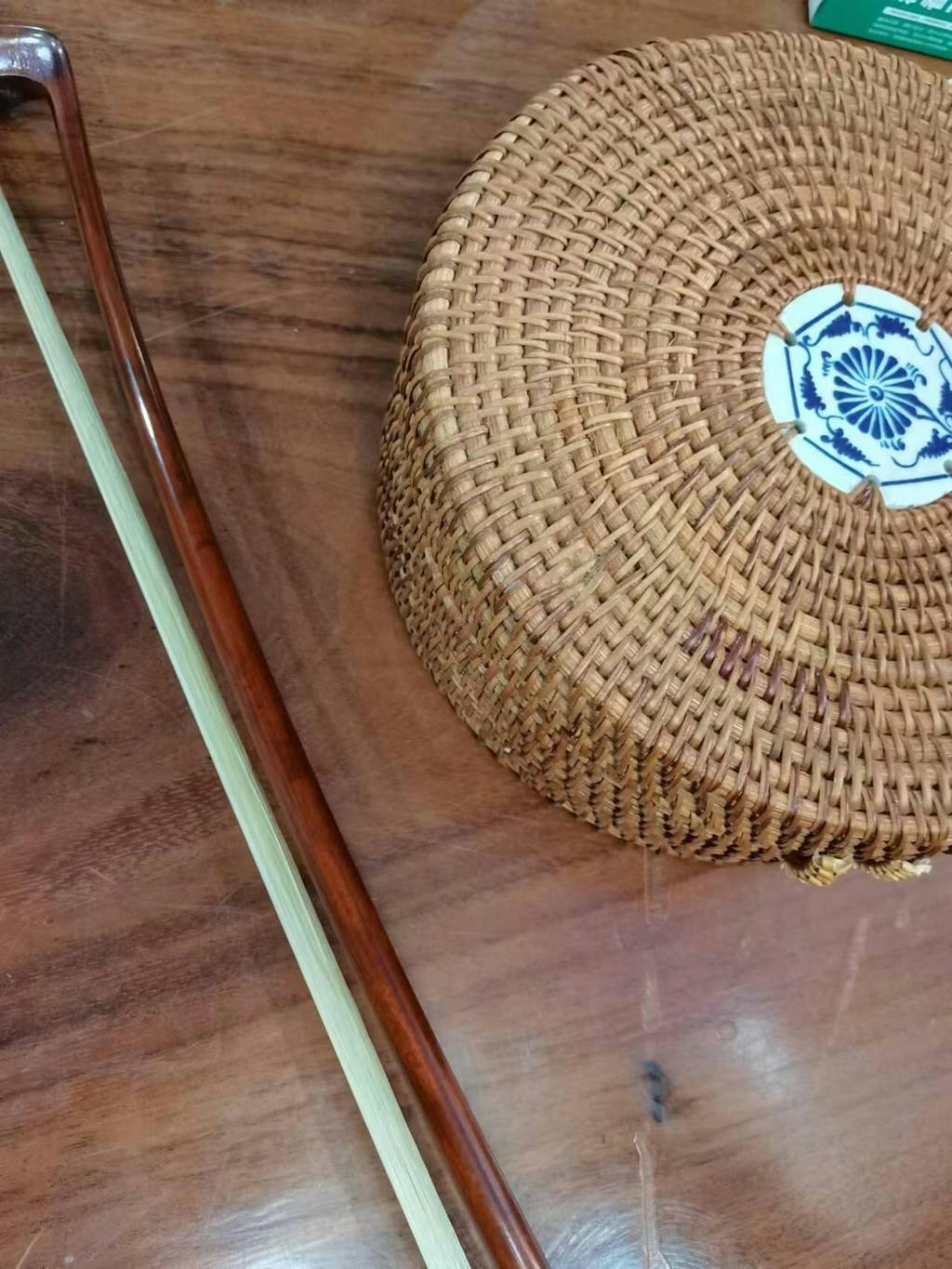 Premium Pernambuco French Bass Bow B227