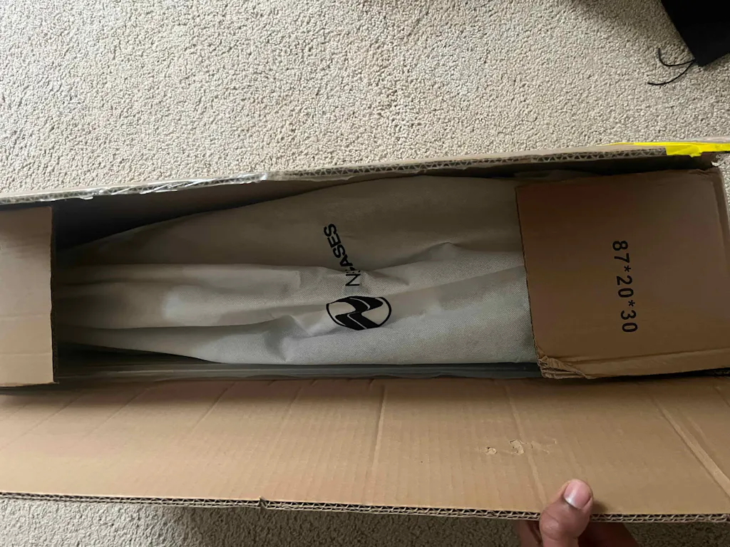 Negri Quantum Triangular Violin Case - Golden Sand&Grey