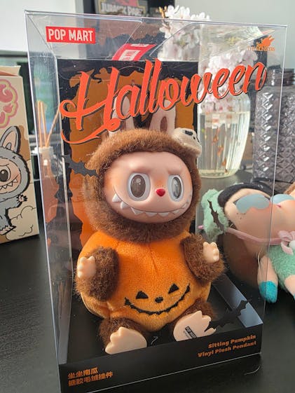 Labubu The Monsters Let's Checkmate Vinyl Plush Hanging Card