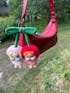 CRYBABY Crying For Love Series "Love You Cherry Much" Vinyl Plush Hanging Card